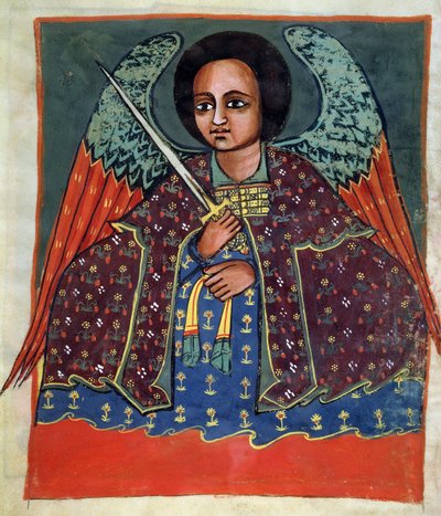 The Archangel Michael by Ethiopian School